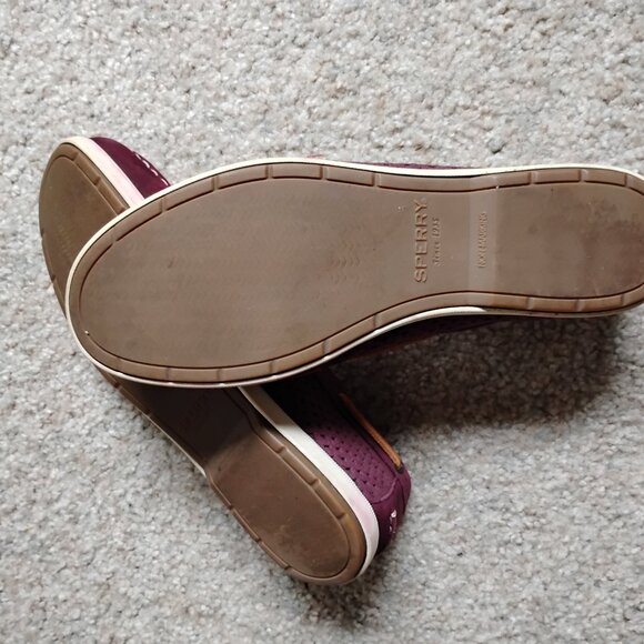 SPERRY top  sider/perforated shoes - Picture 3 of 4